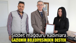 Şiddet mağduru kadınlara Gaziemir Belediyesinden destek
