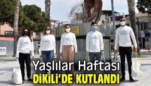 Yaşlılar Haftası Dikili'de kutlandı