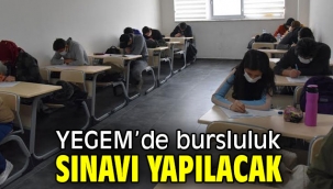 YEGEM'de bursluluk sınavı yapılacak
