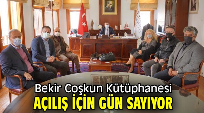 Ayvalık'ta Bekir Coşkun Kütüphanesi açılış için gün sayıyor