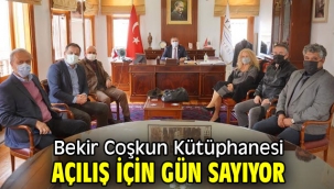 Ayvalık'ta Bekir Coşkun Kütüphanesi açılış için gün sayıyor