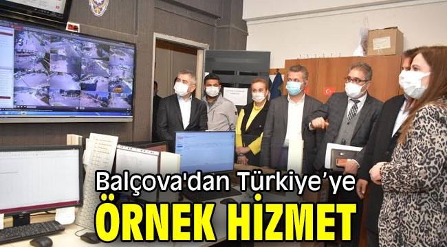 Balçova'dan Türkiye'ye Örnek Hizmet