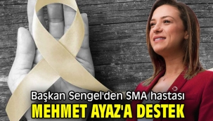 Başkan Sengel'den SMA hastası Mehmet Ayaz'a destek 
