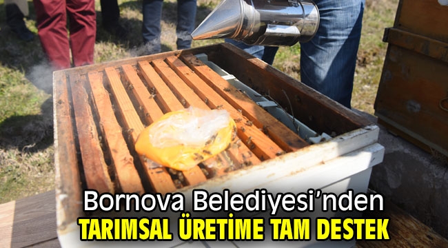 Bornova'dan tarımsal üretime destek