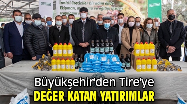 Büyükşehir'den Tire'ye değer katan yatırımlar