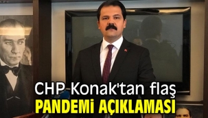 CHP Konak'tan flaş pandemi açıklaması