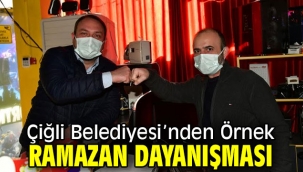 Çiğli Belediyesi'nden Örnek Ramazan Dayanışması