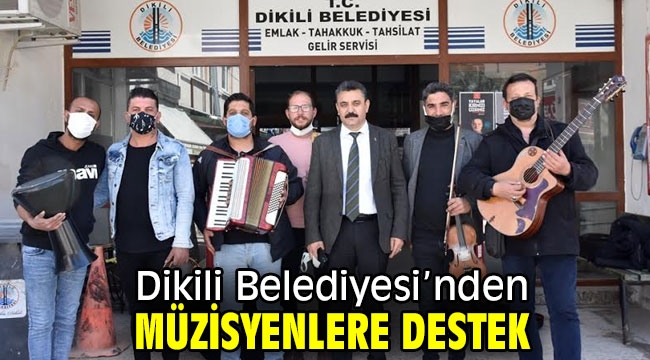 Dikili Belediyesi'nden Müzisyenlere Destek