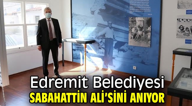  Edremit Belediyesi Sabahattin Ali'sini anıyor