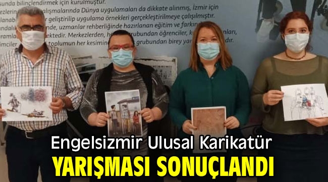 Engelsizmir Ulusal Karikatür Yarışması sonuçlandı