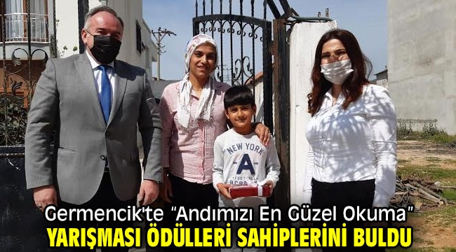 Germencik'te "Andımızı En Güzel Okuma" yarışması ödülleri sahiplerini buldu