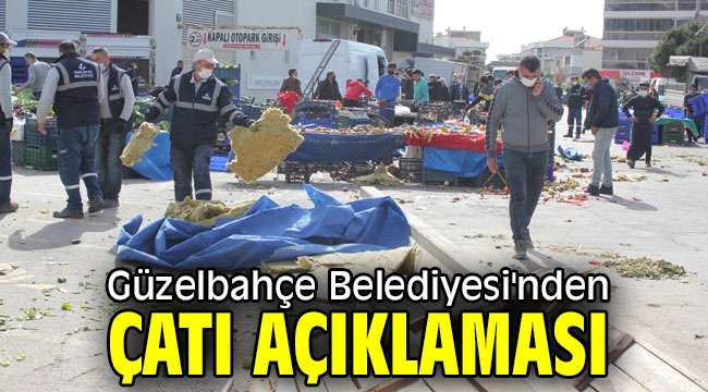 Güzelbahçe Belediyesi'nden çatı açıklaması