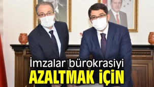 İmzalar bürokrasiyi azaltmak için