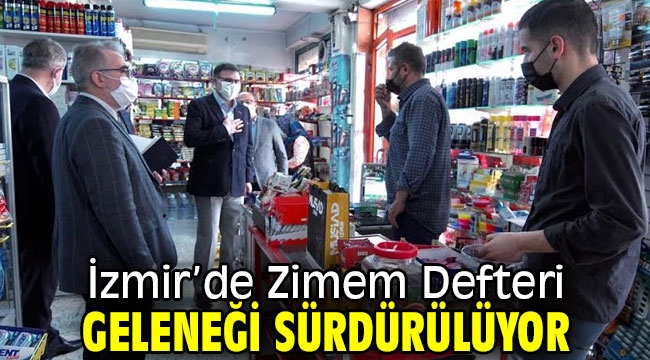 İzmir'de Zimem Defteri Geleneği Sürdürülüyor