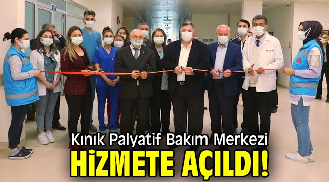 Kınık Palyatif Bakım Merkezi hizmete açıldı! 