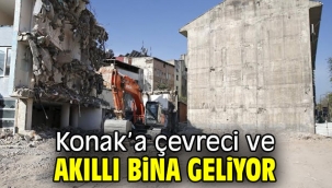 Konak'a çevreci ve akıllı bina geliyor