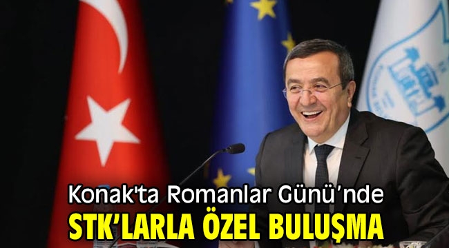 Konak'ta Romanlar Günü'nde STK'larla özel buluşma