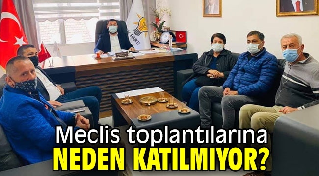 Meclis toplantılarına neden katılmıyor?