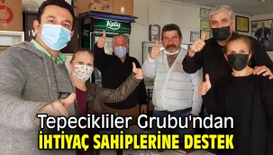 Tepecikliler Grubu'ndan ihtiyaç sahiplerine destek