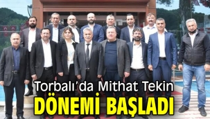 Torbalı'da Mithat Tekin dönemi başladı