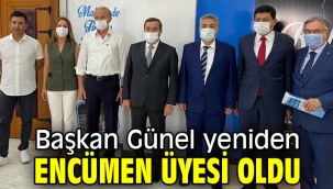 Başkan Günel yeniden encümen üyesi oldu