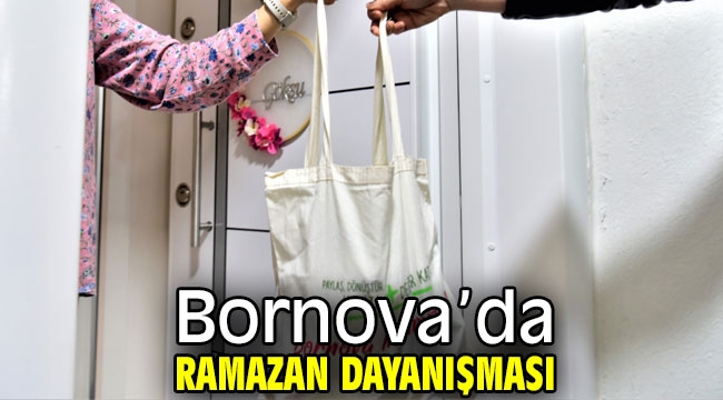 Bornova'da Ramazan dayanışması