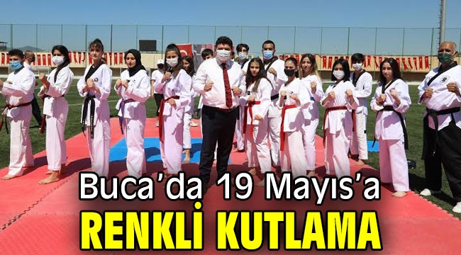 Buca'da 19 Mayıs'a renkli kutlama