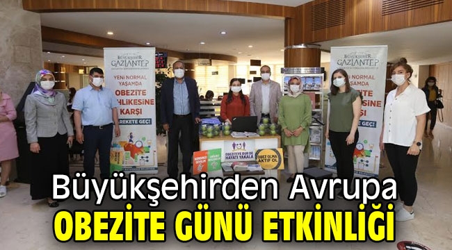  Büyükşehirden Avrupa Obezite Günü etkinliği