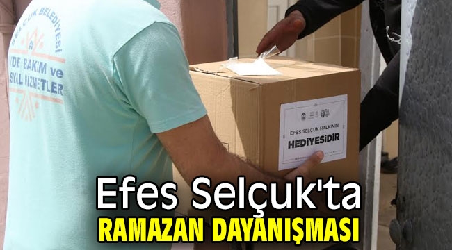 Efes Selçuk'ta ramazan dayanışması