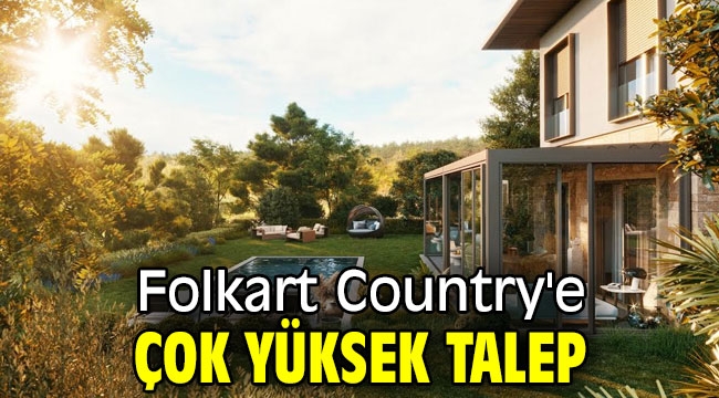 Folkart Country'e çok yüksek talep