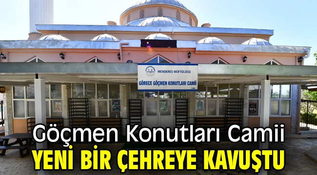 Göçmen Konutları Camii yeni bir çehreye kavuştu