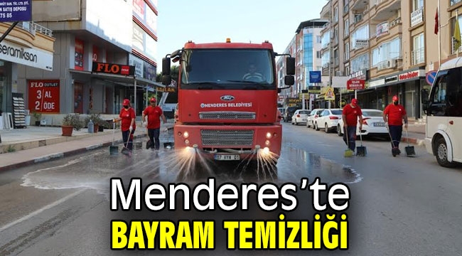 Menderes'te Bayram Temizliği