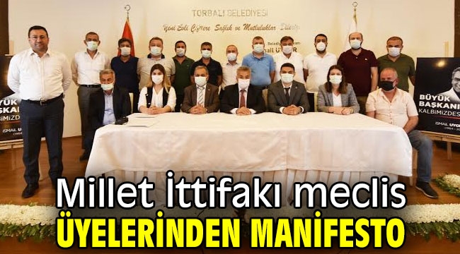 Millet İttifakı meclis üyelerinden manifesto