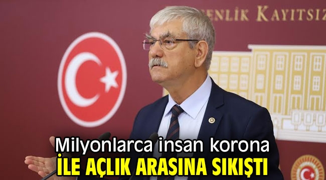 Milyonlarca insan korona ile açlık arasına sıkıştı