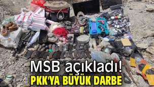MSB açıkladı! PKK'ya büyük darbe