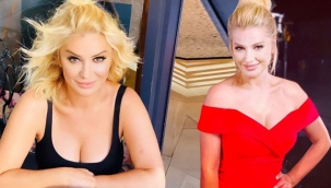 Songül Karlı'nın dekoltesi olay oldu