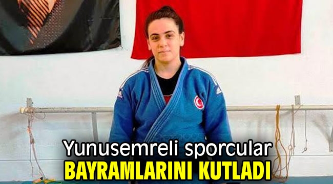 Yunusemreli sporcular bayramlarını kutladı