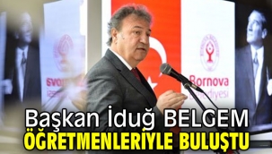 Başkan İduğ BELGEM öğretmenleriyle buluştu