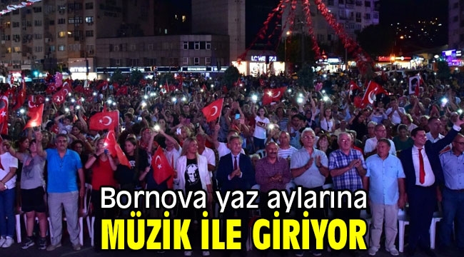 Bornovalılar müziğe doyacak