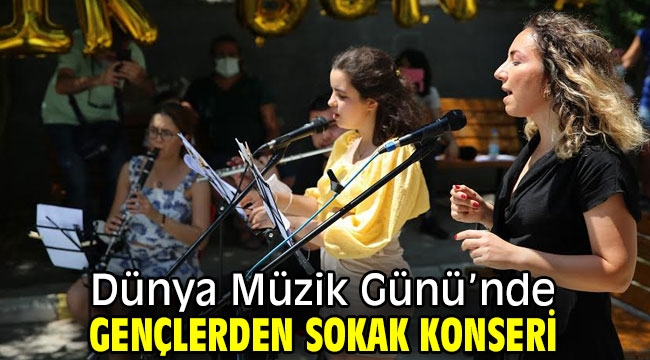 Buca'nın sokaklarında müzik şöleni  