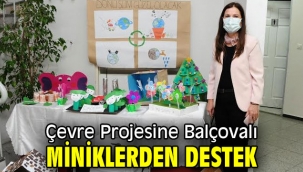 Çevre Projesine Balçovalı Miniklerden Destek