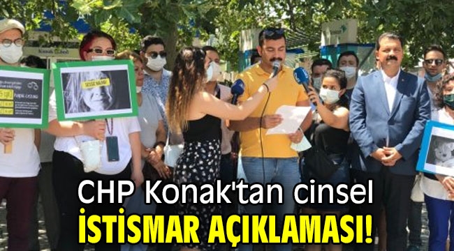 CHP Konak'tan cinsel istismar açıklaması!