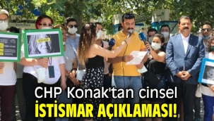 CHP Konak'tan cinsel istismar açıklaması!
