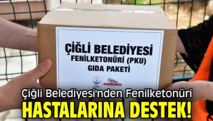 Çiğli Belediyesi'nden Fenilketonüri Hastalarına destek!