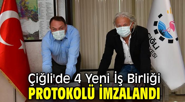 Çiğli'de 4 Yeni İş Birliği Protokolü İmzalandı