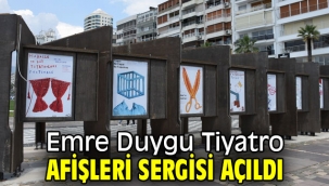 Emre Duygu Tiyatro Afişleri Sergisi açıldı