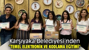 Karşıyaka Belediyesi'nden "Temel Elektronik ve Kodlama Eğitimi"
