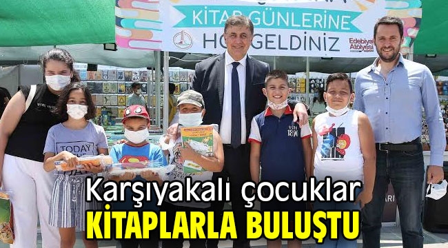 Karşıyakalı çocuklar kitaplarla buluştu