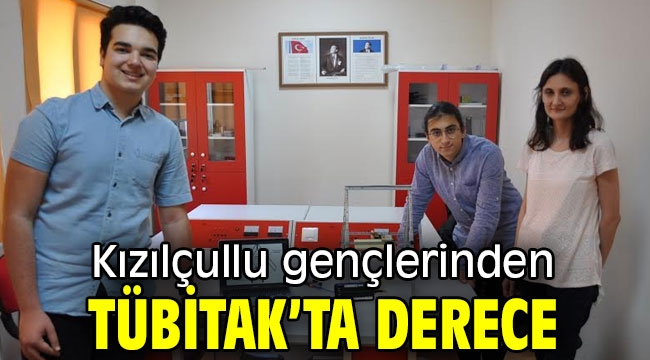 Kızılçullu gençlerinden TÜBİTAK'ta derece