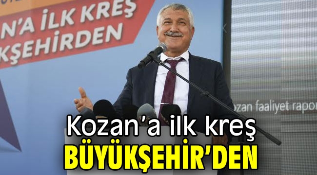 Kozan'a ilk kreş Büyükşehir'den